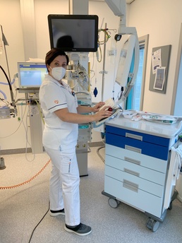 Banks-Gonzales volunteers as nurse in Maastricht during COVID-19