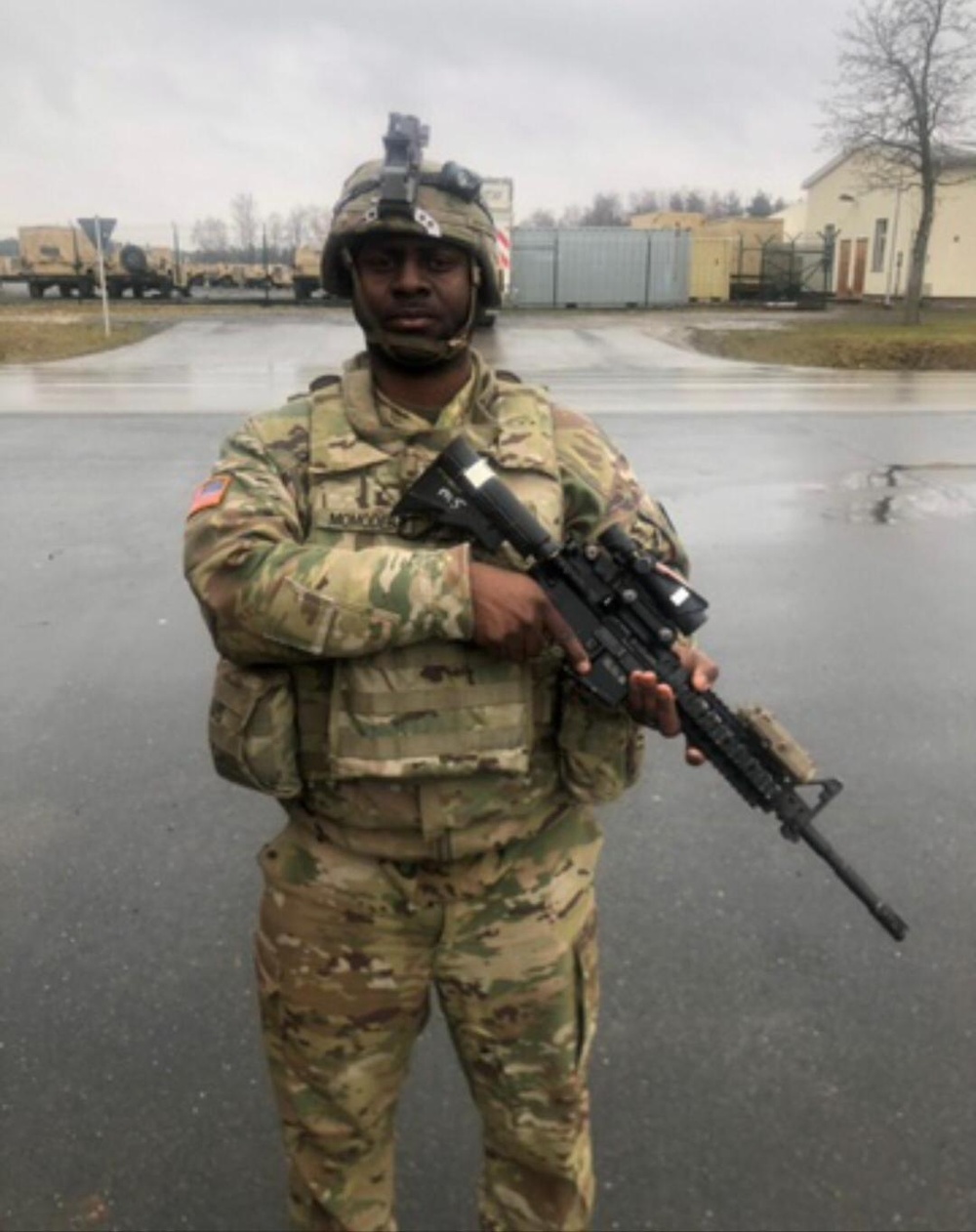 American Soldiers with Nigerian Roots Support Blackjack Forward