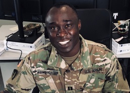 American Soldiers with Nigerian Roots Support Blackjack Forward