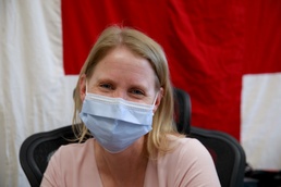 Stuttgart Nurse takes COVID-19 in stride