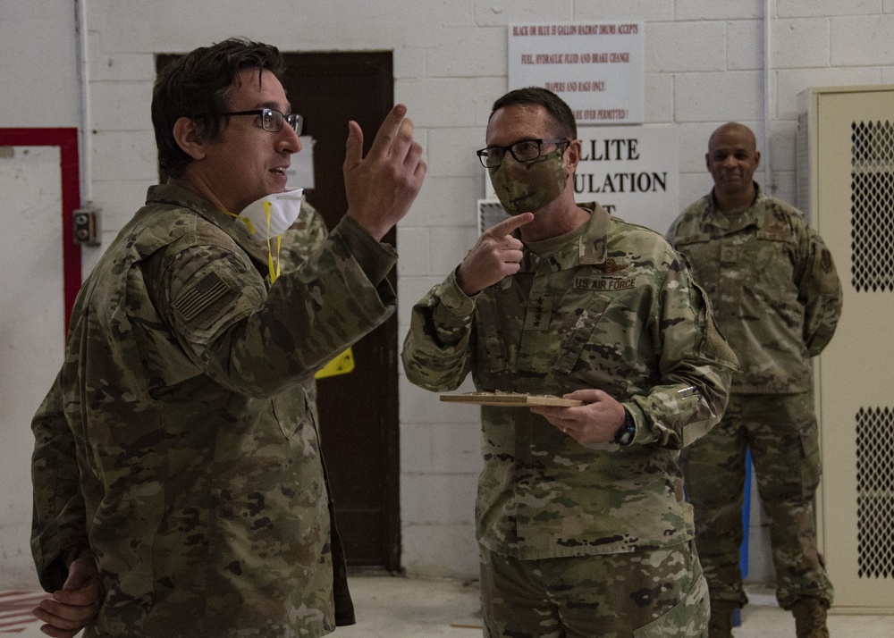 Chief of the National Guard Bureau visits Rickenbacker