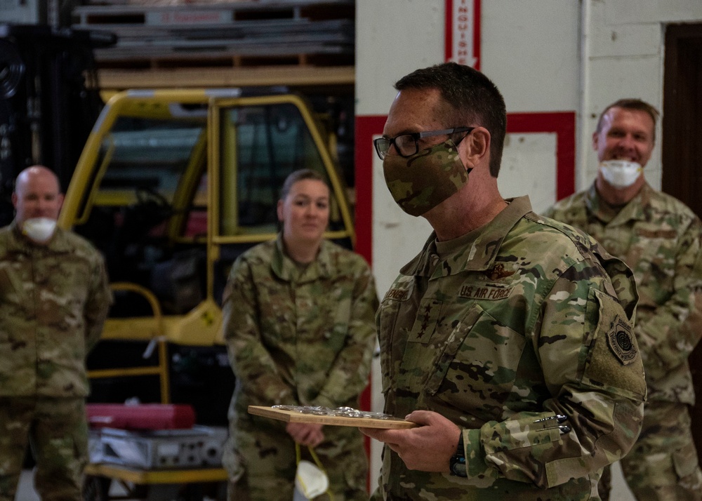 Chief of the National Guard Bureau visits Rickenbacker