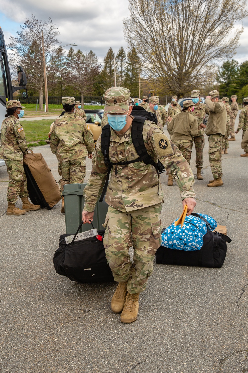 UAMTF 804-2 returns to Fort Devens