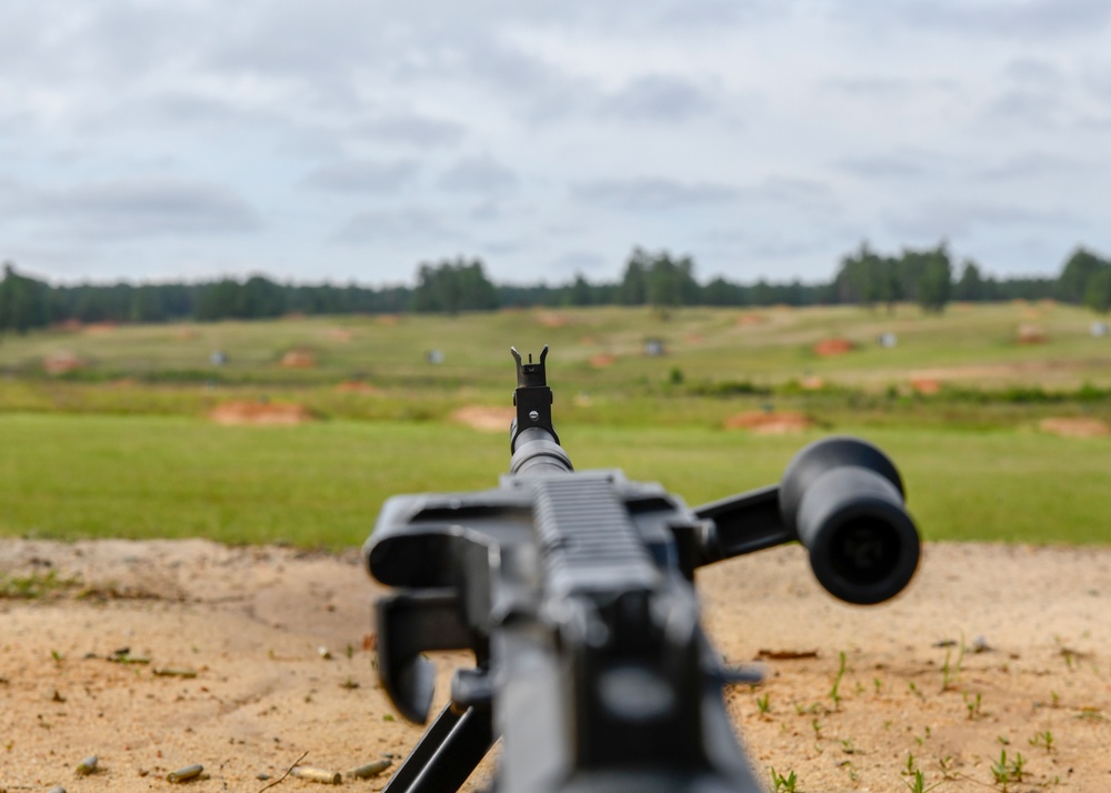 SJAFB 4th SFS Airmen Visit Fort Bragg Range to Qualify on M249 SAW