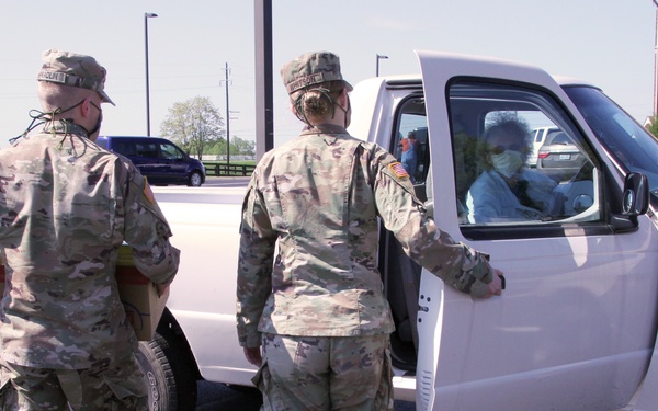 Kentucky Food Bank works with Guard to provide for community