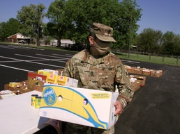 Kentucky Food Bank works with Guard to provide to community