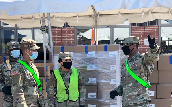 NY National Guard responds for Operation COVID-19 in NYC