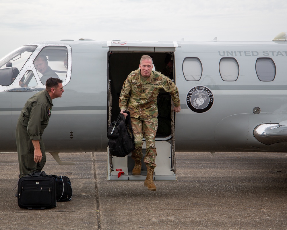 377th TSC Commanding General Returns to NAS JRB New Orleans