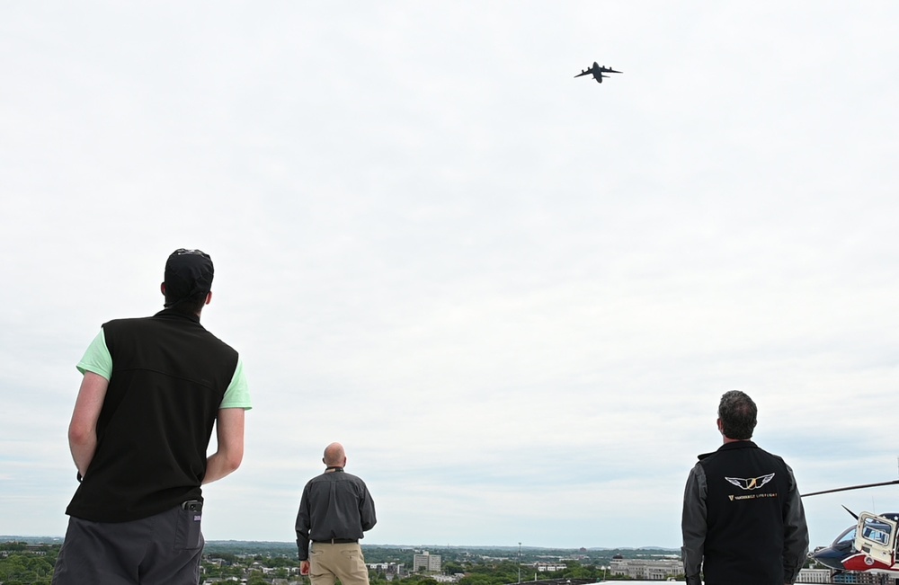 Flyover to Salute Tennessee Healthcare Workers
