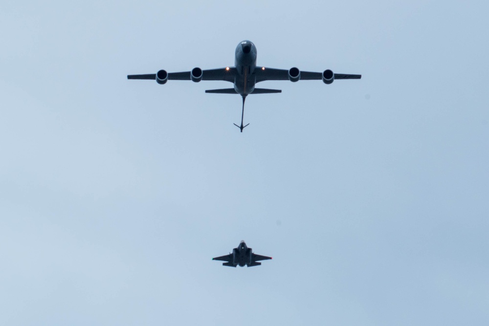 914th ARW and 158th FW flyover salute to WNY