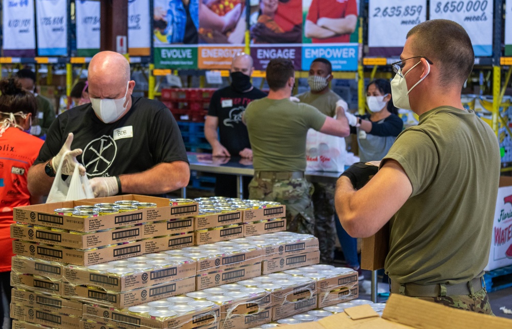 Florida National Guard Support Feed Tampa Bay