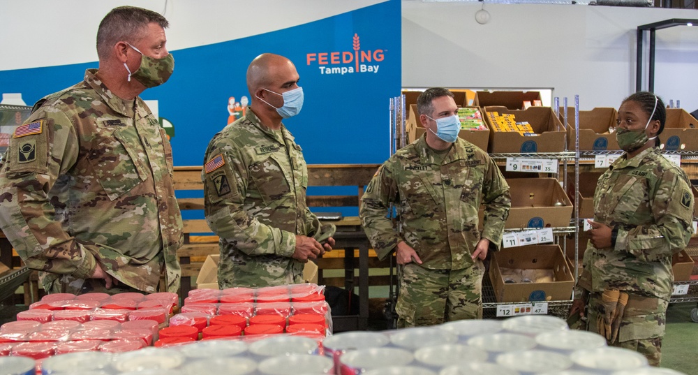 Florida National Guard Support Feed Tampa Bay