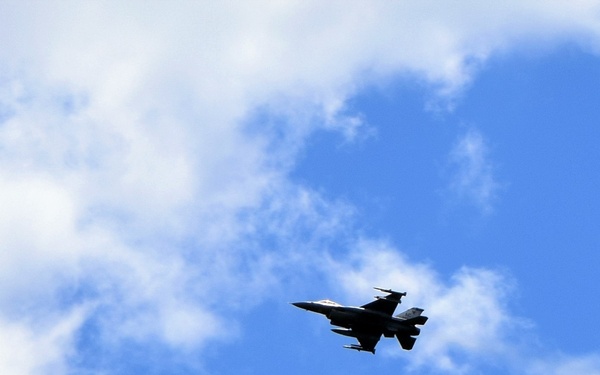 NJ National Guard flight for Air Force Salutes