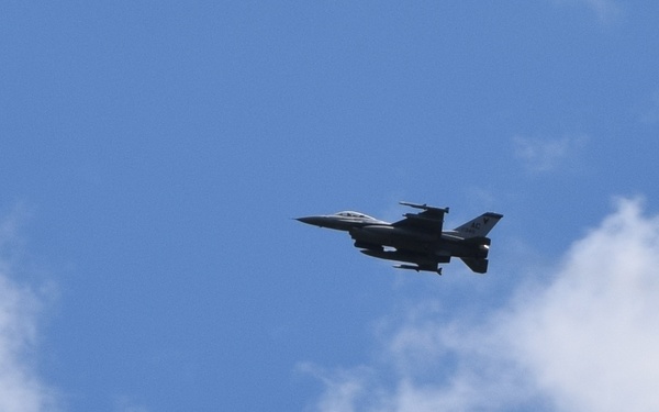 NJ National Guard flight for Air Force Salutes