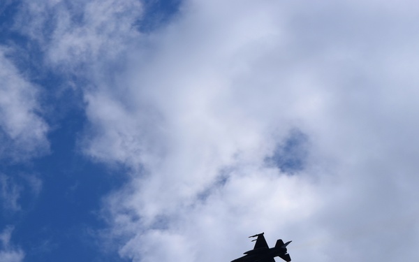 NJ National Guard flight for Air Force Salutes