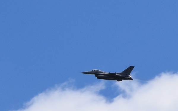 NJ National Guard flight for Air Force Salutes