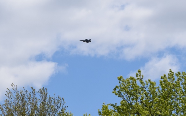 NJ National Guard flight for Air Force Salutes