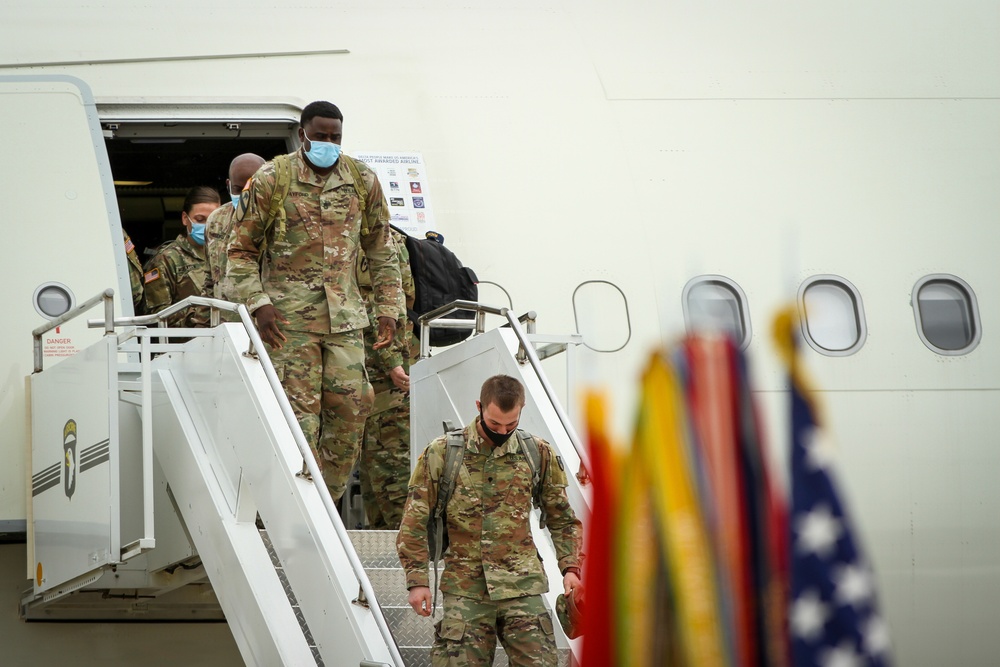 Fort Campbell Soldiers redeploy from NYC’s Javits Center