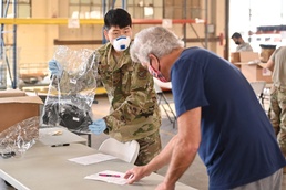 647 Logistics Readiness Squadron Issues Facemasks