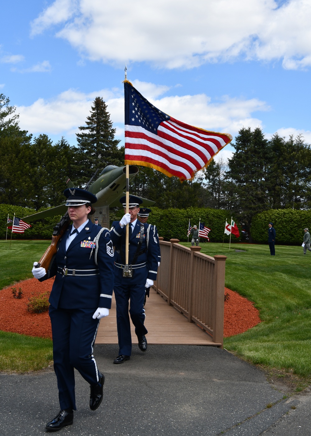 The 104th Fighter Wing Honors those fallen in flight