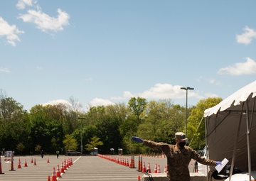NJ ANG flyover honors essential personnel at testing sites