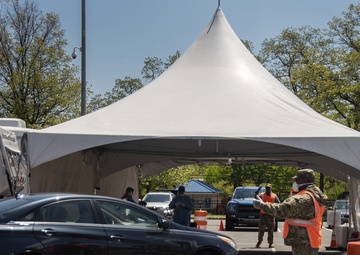 NJ ANG flyover honors essential personnel at testing sites