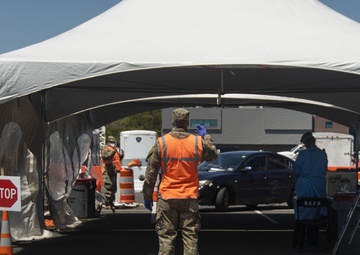 NJ ANG flyover honors essential personnel at testing sites