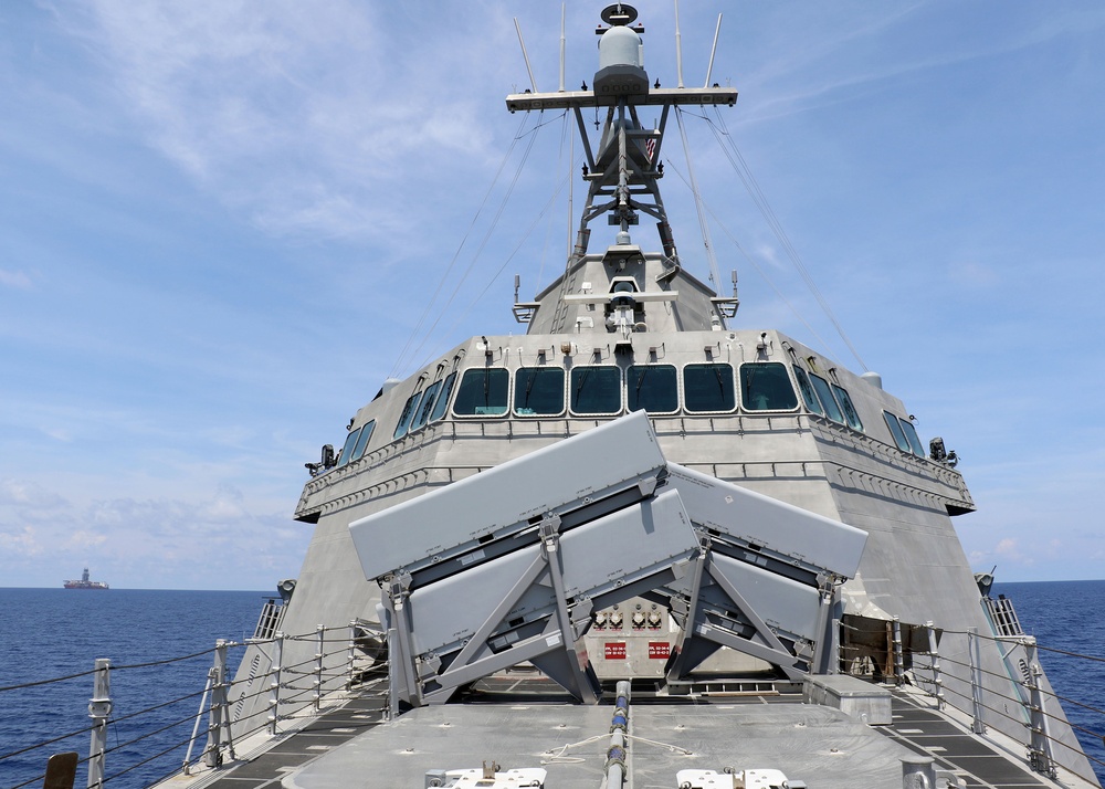 USS Gabrielle Giffords maintains persistent presence near West Capella
