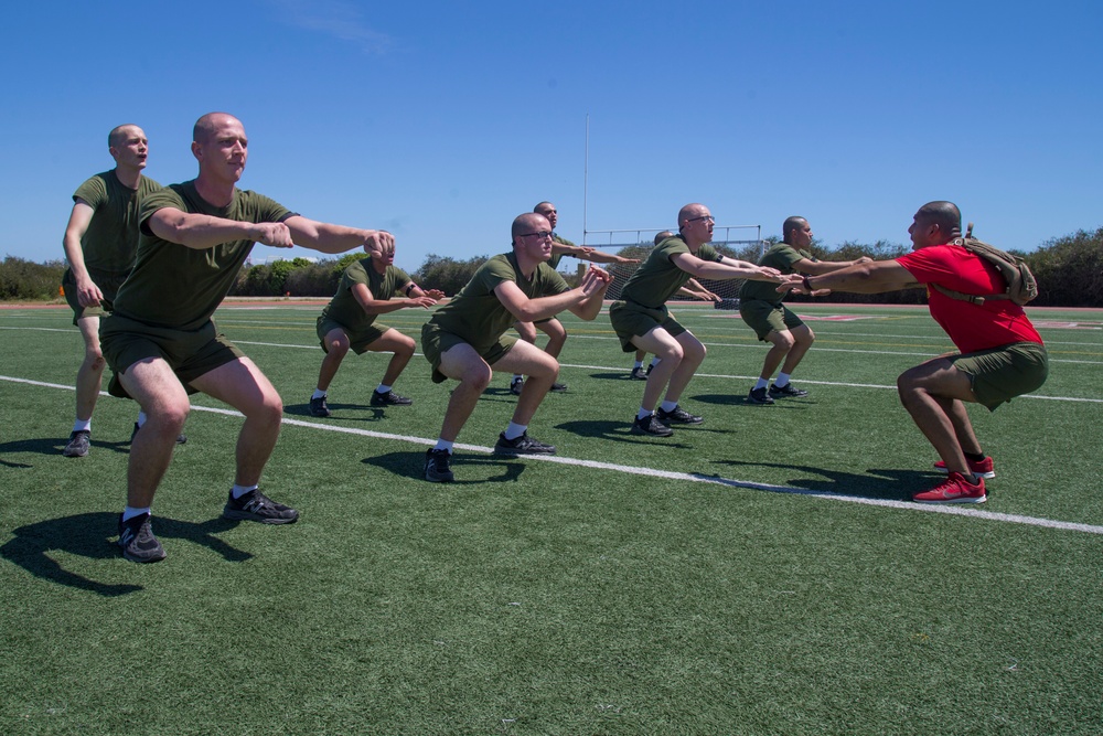 Bravo Company 4x400 Intervals