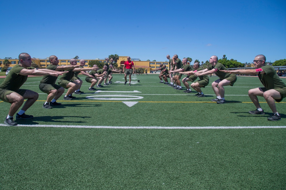Bravo Company 4x400 Intervals