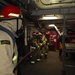 GHWB Sailors Participate in Fire Drill