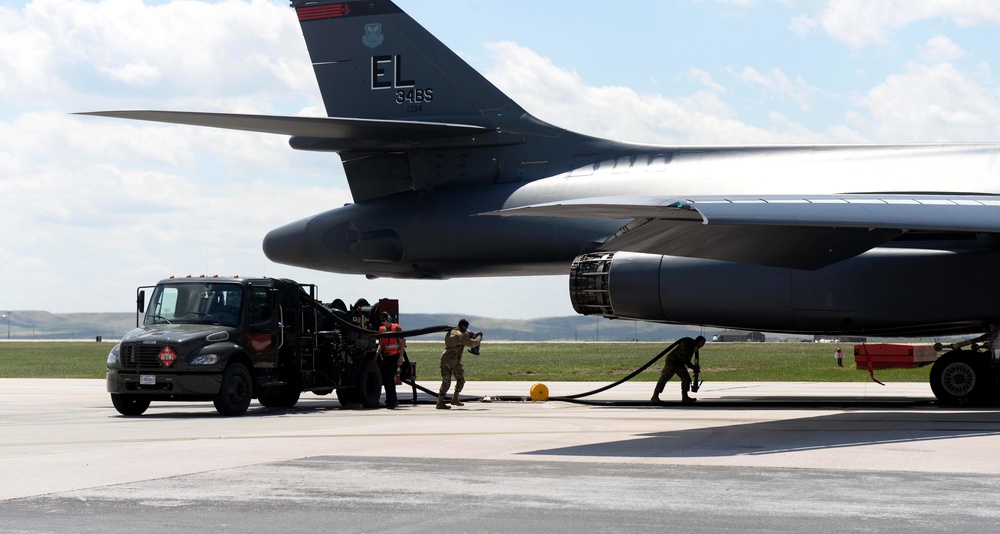 Ellsworth B-1s return to European Theater as part of latest BTF mission