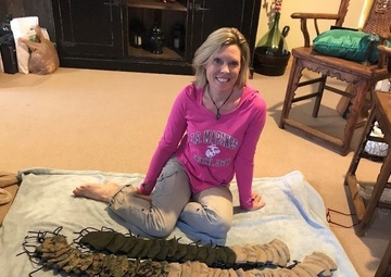 The Home Front: Families make face masks for the 31st MEU Marines