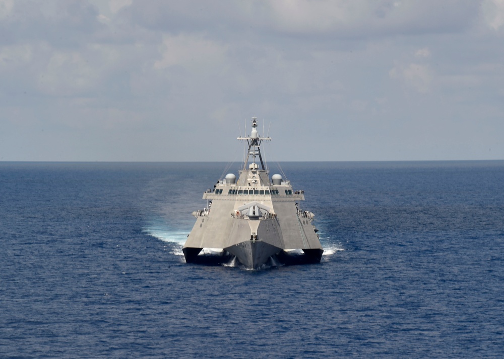 USS Gabrielle Giffords - routine operations in the South China Sea
