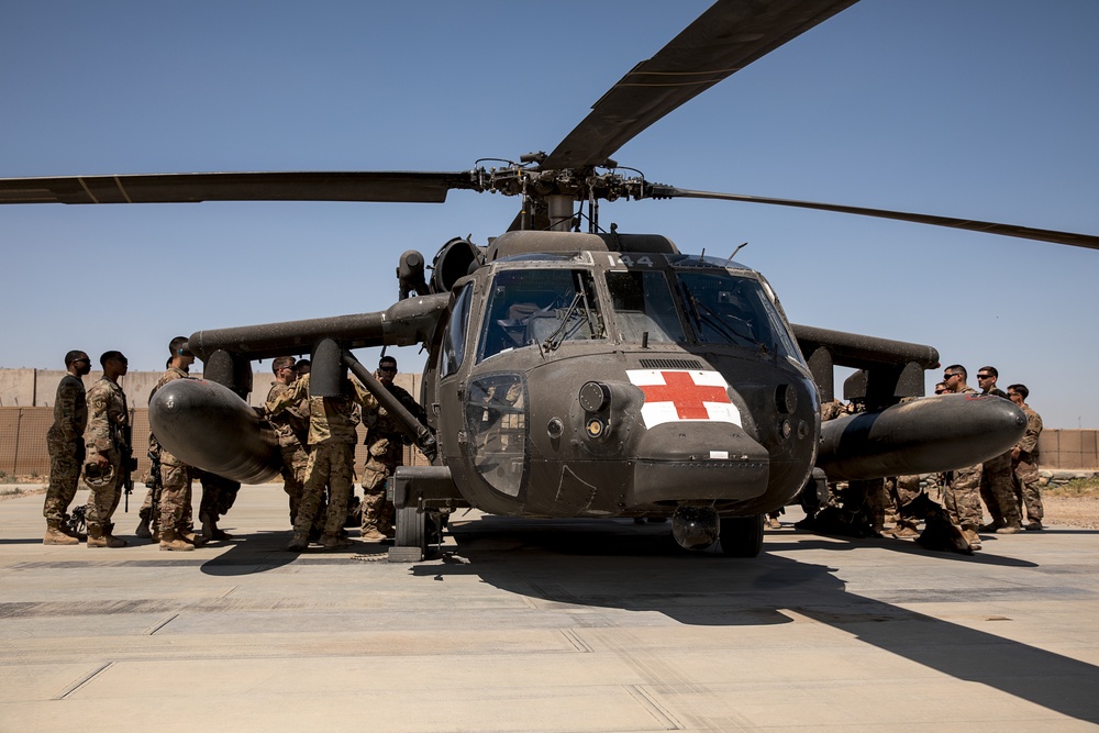 1-25 Military Working Dogs Medevac Training Exercise