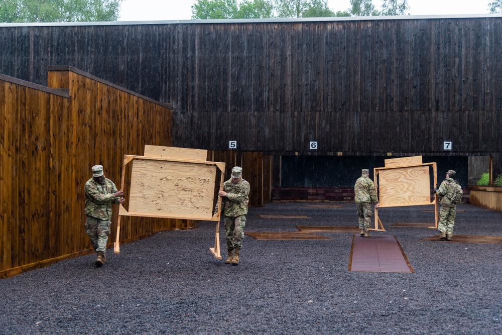 515th Transportation Company Machine Gun Range