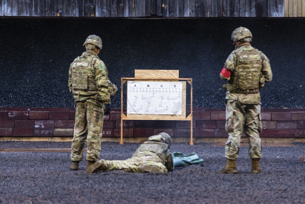 515th Transportation Company Machine Gun Range