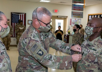 Promotion at United States Military Hospital-Kuwait