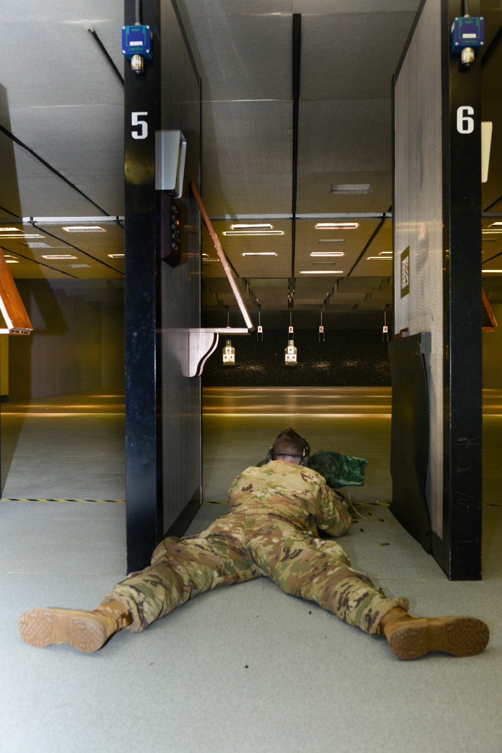 Indoor range under Covid-19 prevention condition