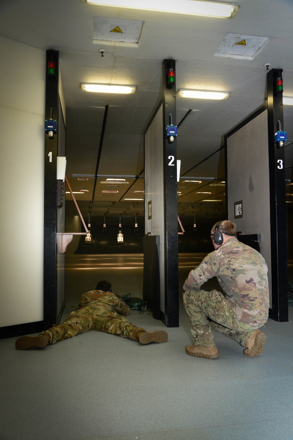 Indoor range under Covid-19 prevention condition