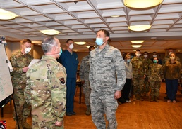 104th Fighter Wing Chaplain ministers to troops, Veterans and staff