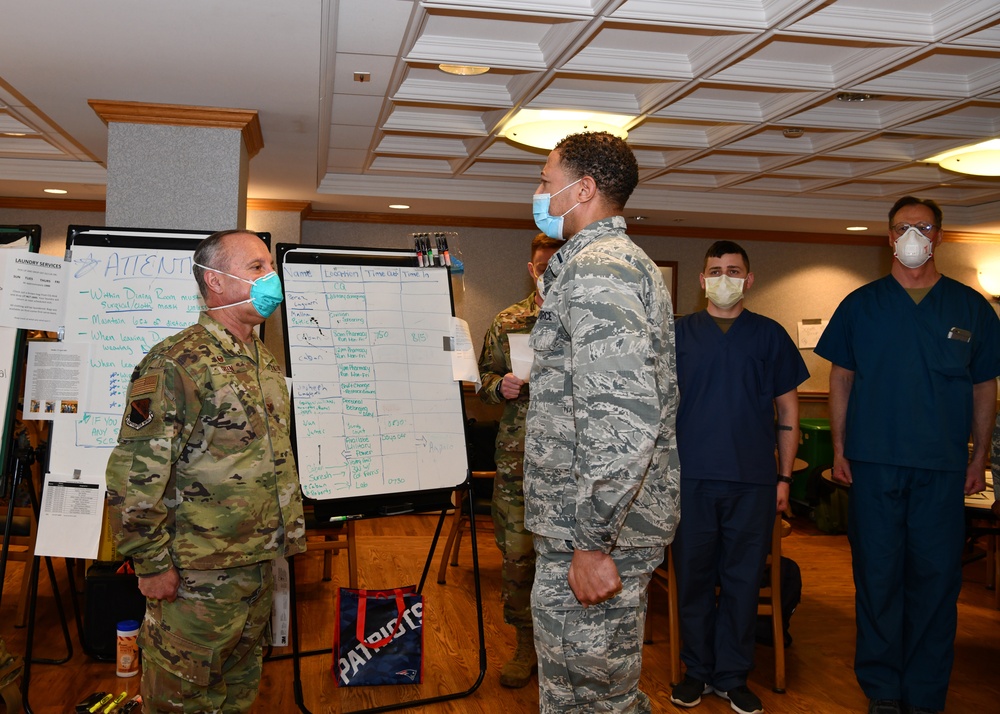 104th Fighter Wing Chaplain ministers to troops, Veterans and staff