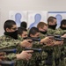 Recruits at Small Arms Marksmanship Training