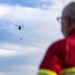 Pilots practice fire suppression support training