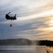 Pilots practice fire suppression support training