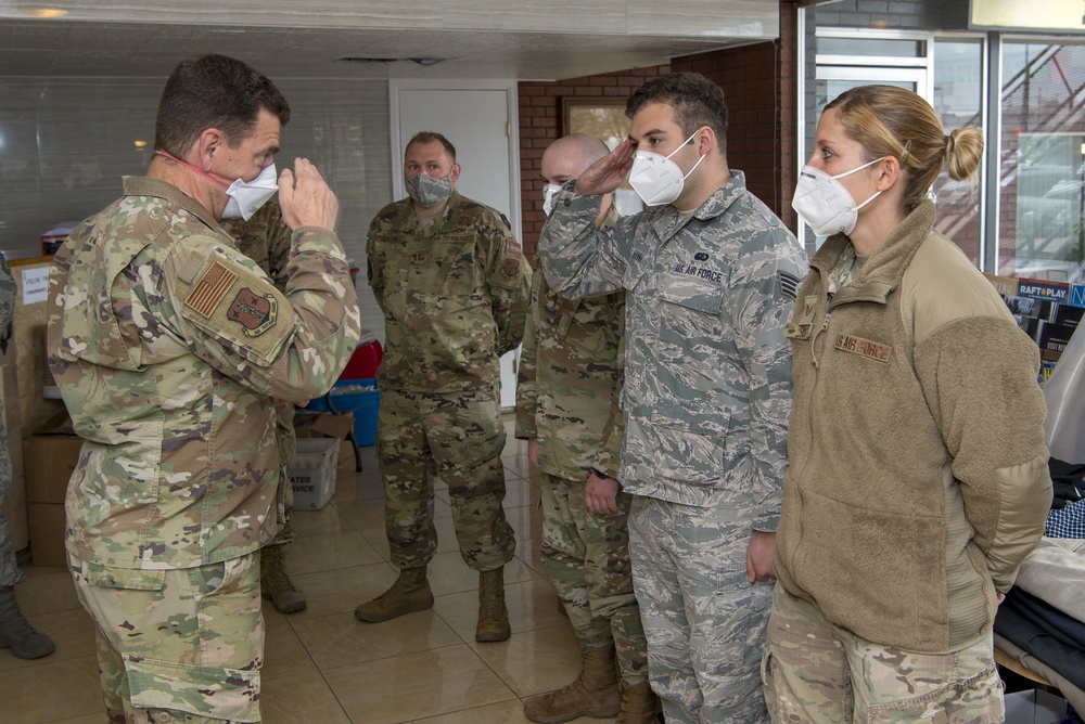 Colorado National Guard Members support the COVID-19 Response Efforts