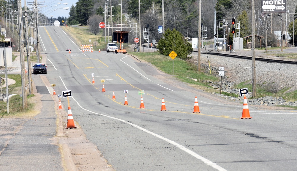 Wisconsin Guard supports Solon Springs COVID-19 testing site