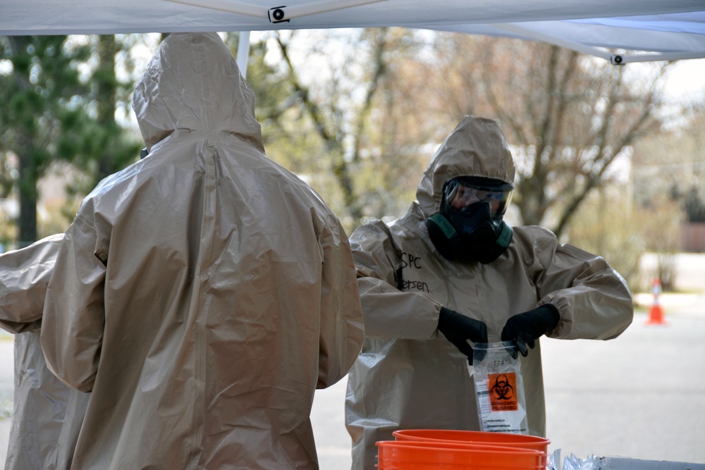 Wisconsin Guard supports Solon Springs COVID-19 testing site