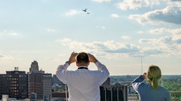 Air Force Salutes VA Flyby