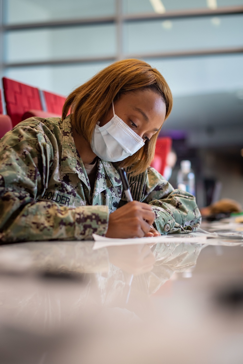 Sailors take care of quarantined shipmates from USS Kidd